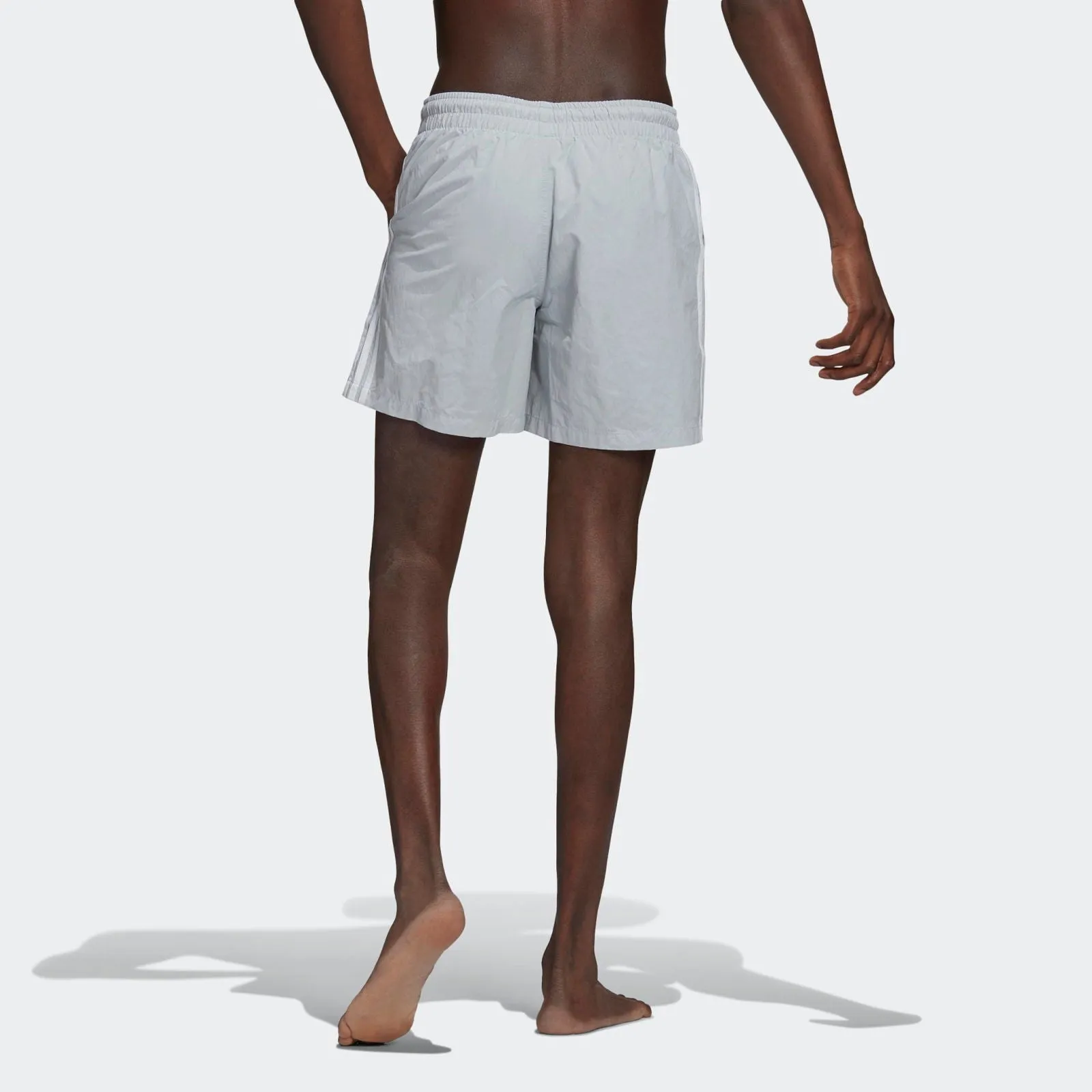 adidas Originals 3-Stripe Swim Shorts - Halo Blue