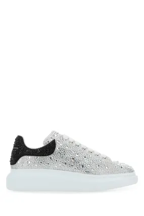 Alexander Mcqueen Embellished Leather Sneakers