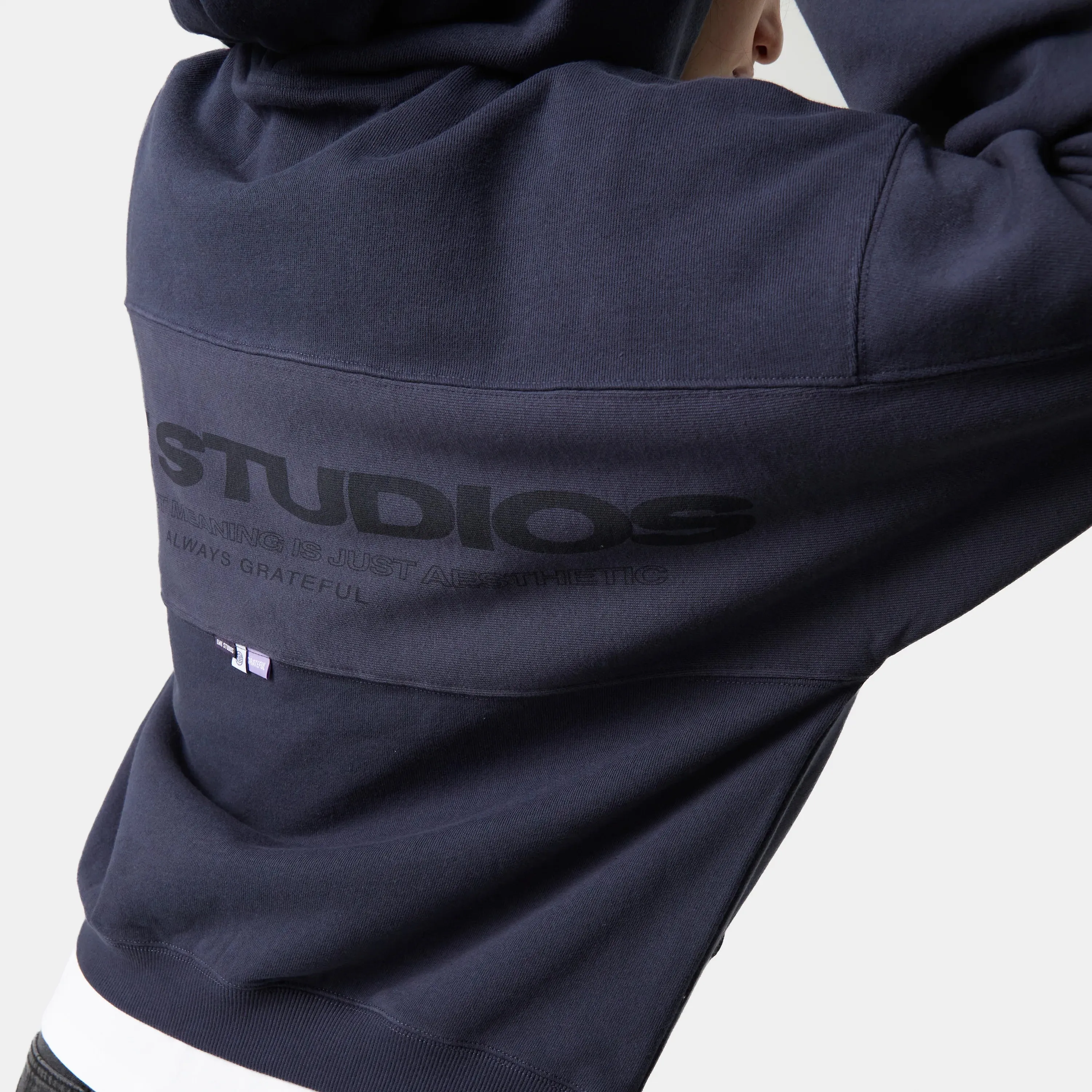 Breakdown AG Cobalt Oversized Hoodie