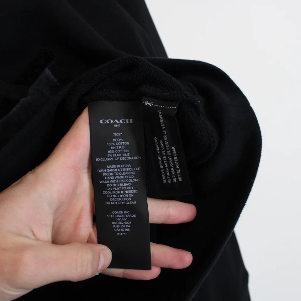 Coach x Guang Yu Hoodie XS