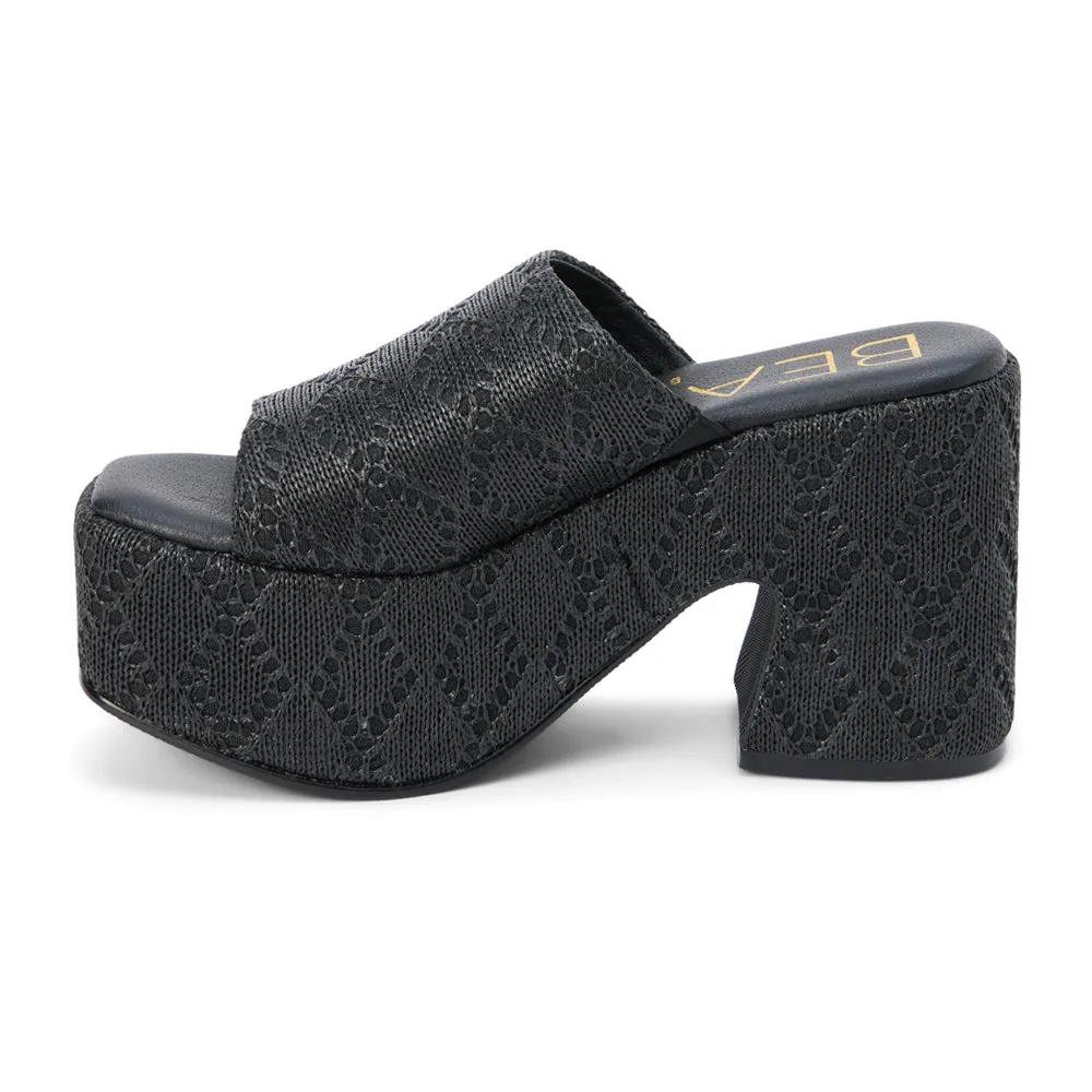 Como Block Heel Platform Sandals