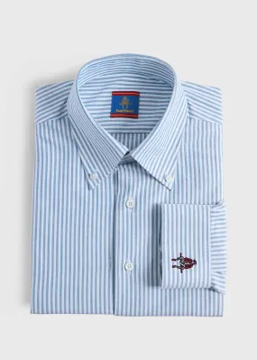 Cotton Oxford Striped Sport Shirt