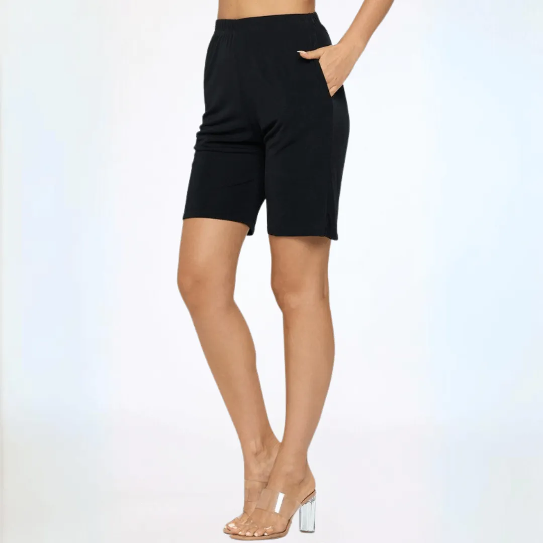 Daily Jersey Shorts with Pockets Made in USA - Clearance Final Sale