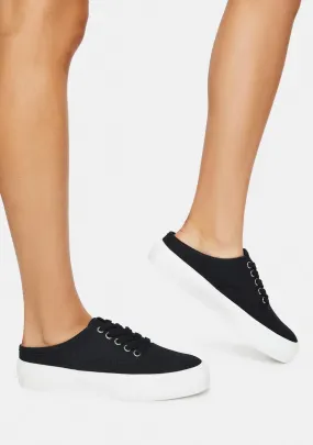 Dark Scotch Slip On Sneakers-