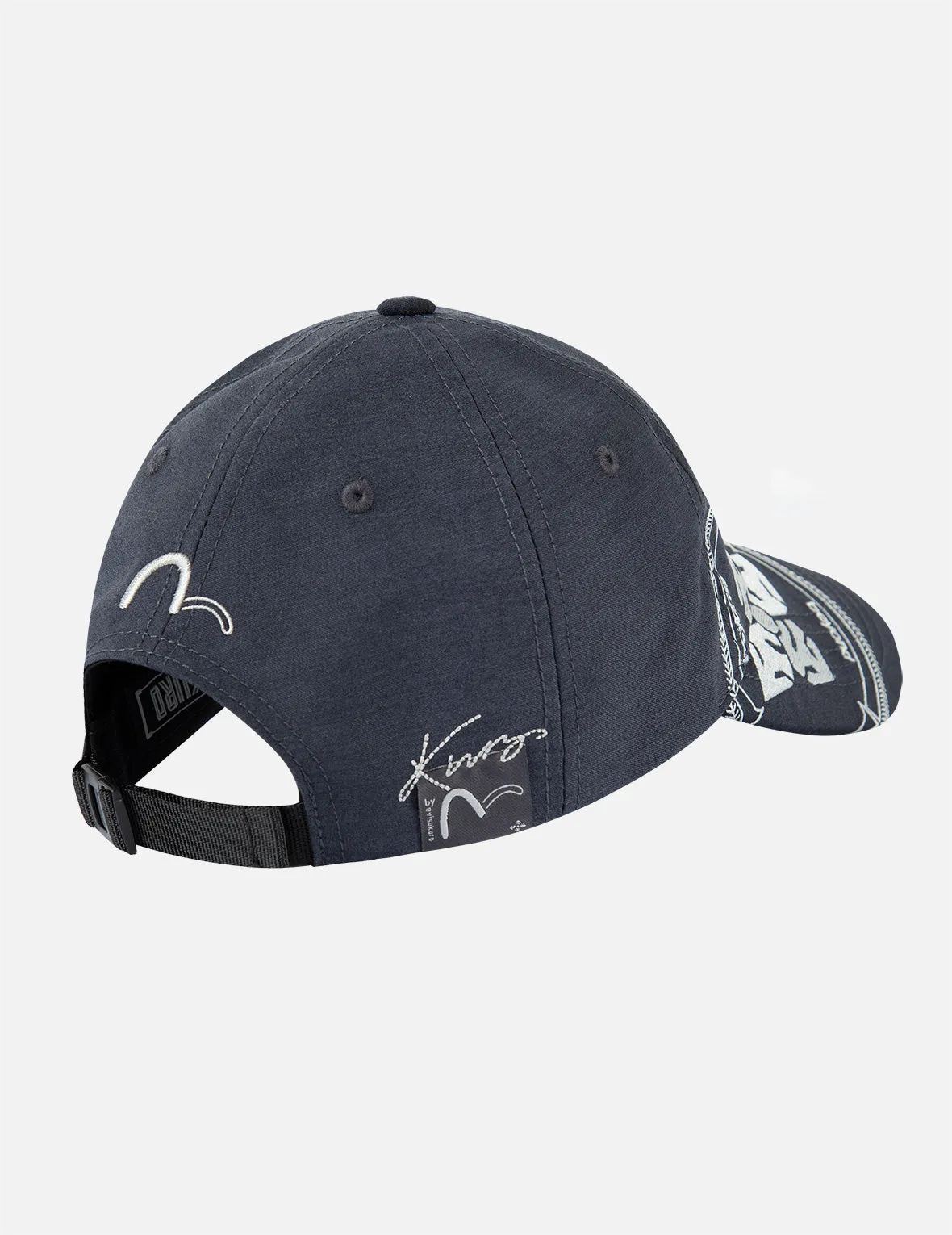 Double Kamon Embroidered Cap