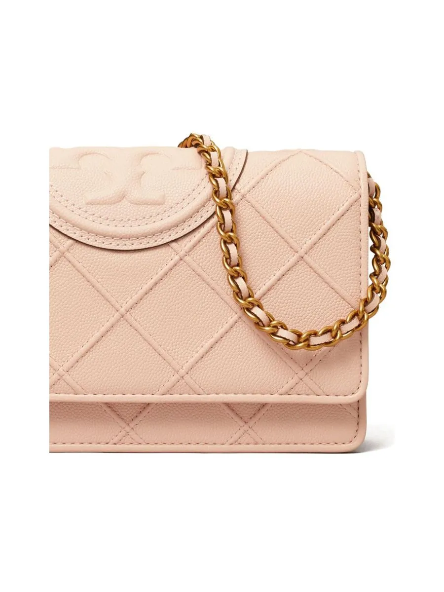 Embossed Leather Clutch