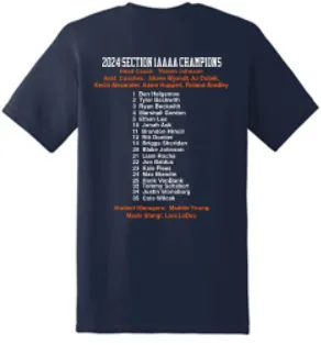 FHS BASKETBALL SECTION CHAMPS T-SHIRT