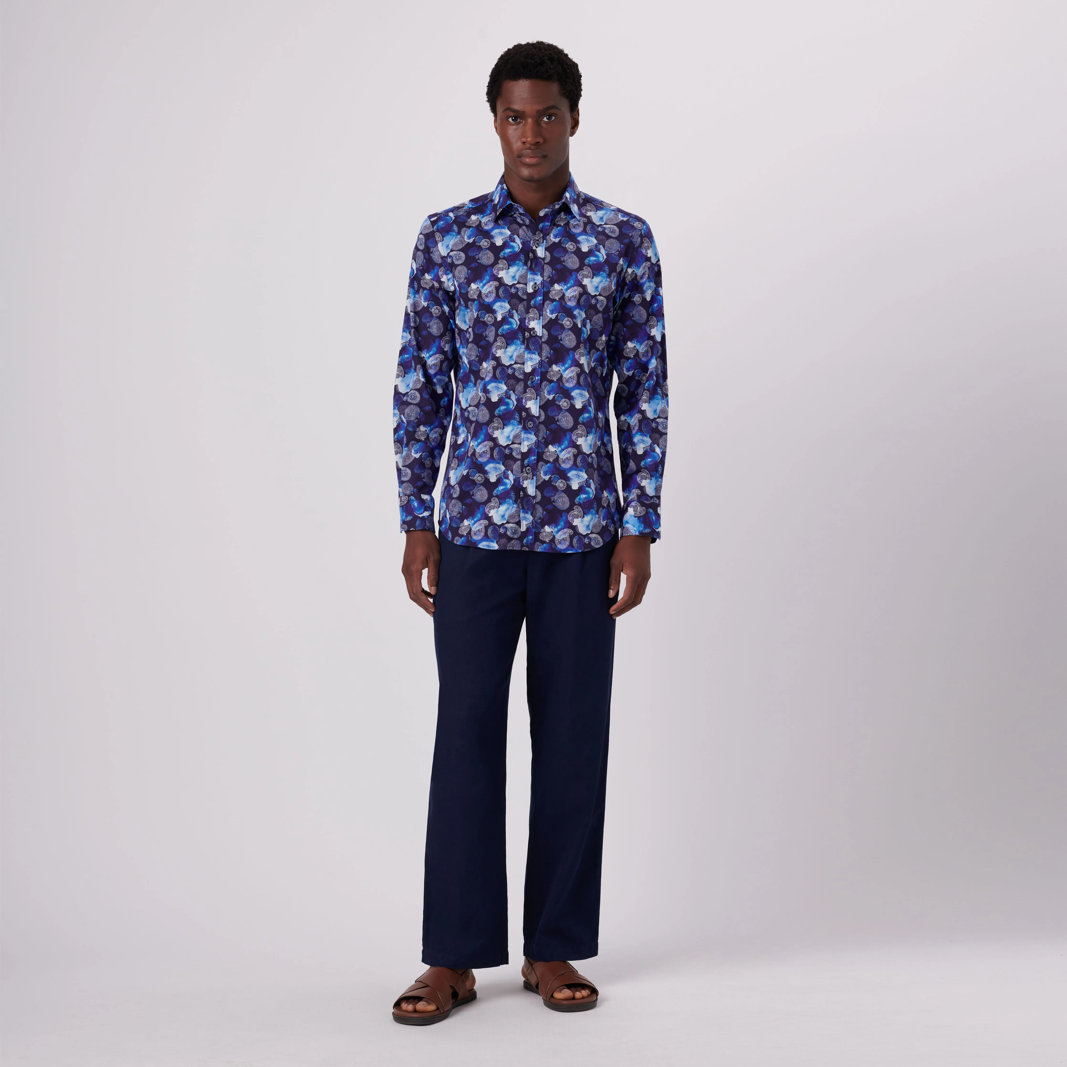 Julian Paisley Print Shirt