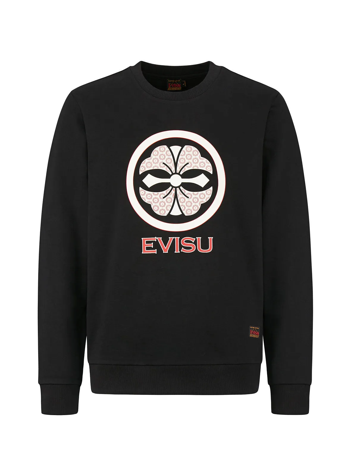 Kamon and Seagull Printed Sweatshirt