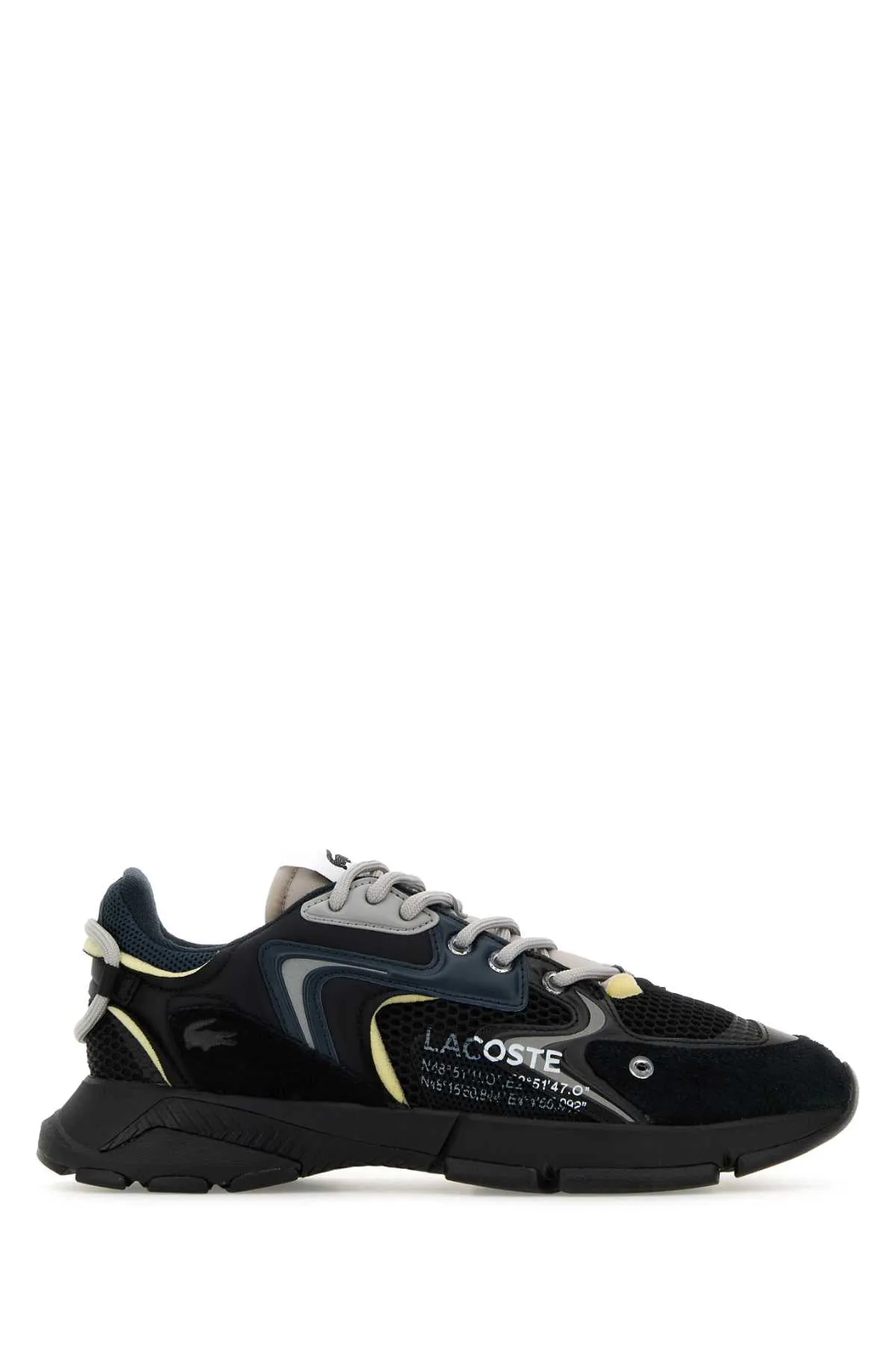 Lacoste Multicolor Leather And Mesh L003 Neo Sneakers
