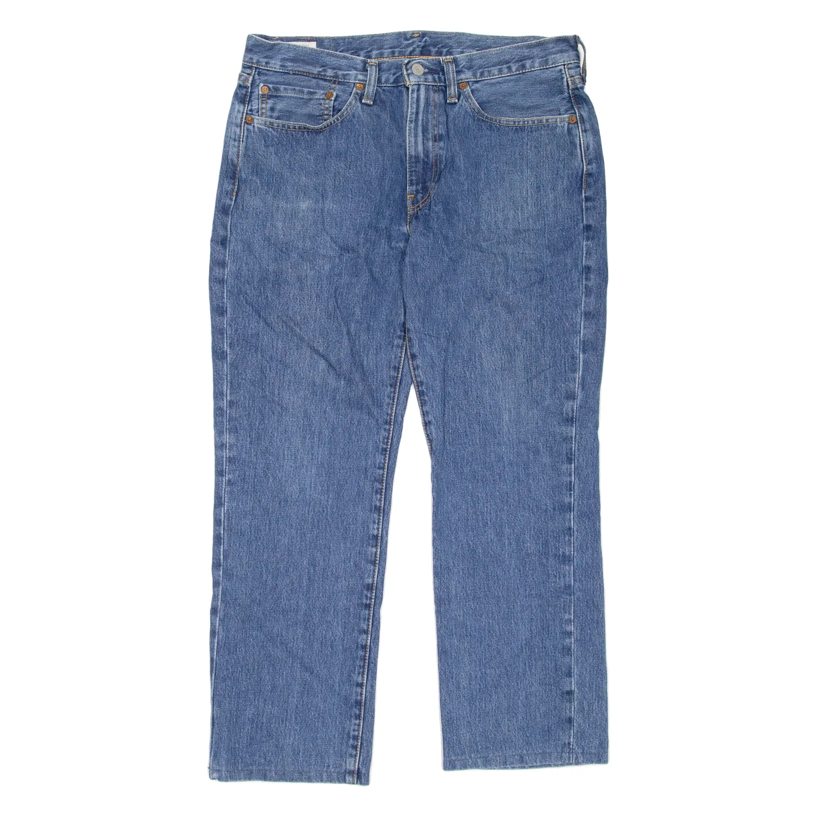 LEVI'S 514 Jeans Mens Blue Regular Straight W34 L27