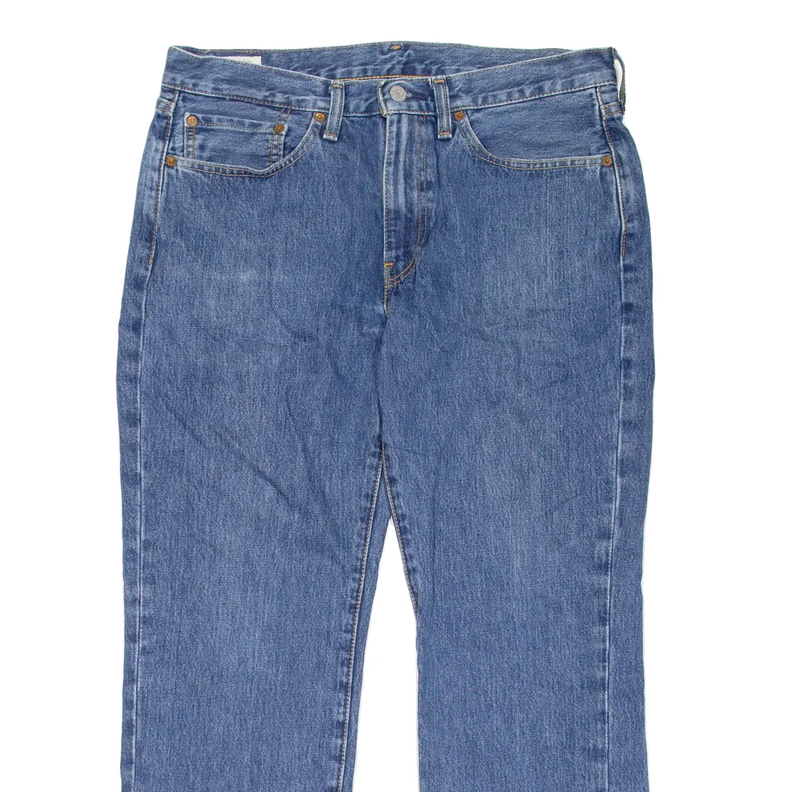 LEVI'S 514 Jeans Mens Blue Regular Straight W34 L27