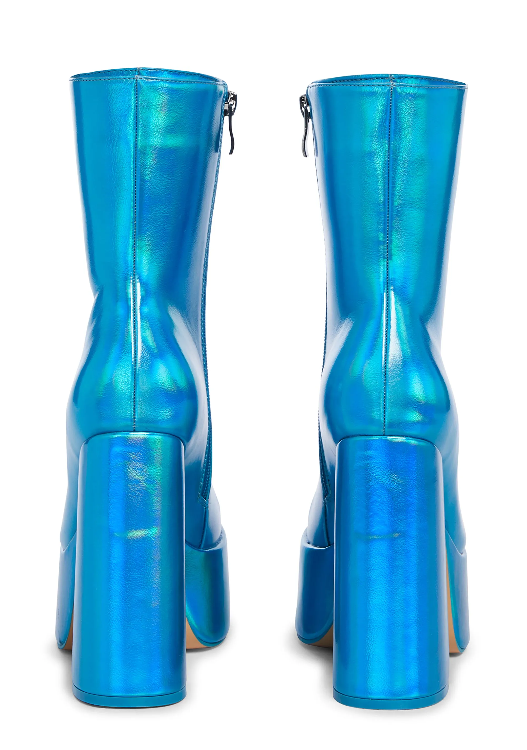 Lexus Platform Boots -Blue-