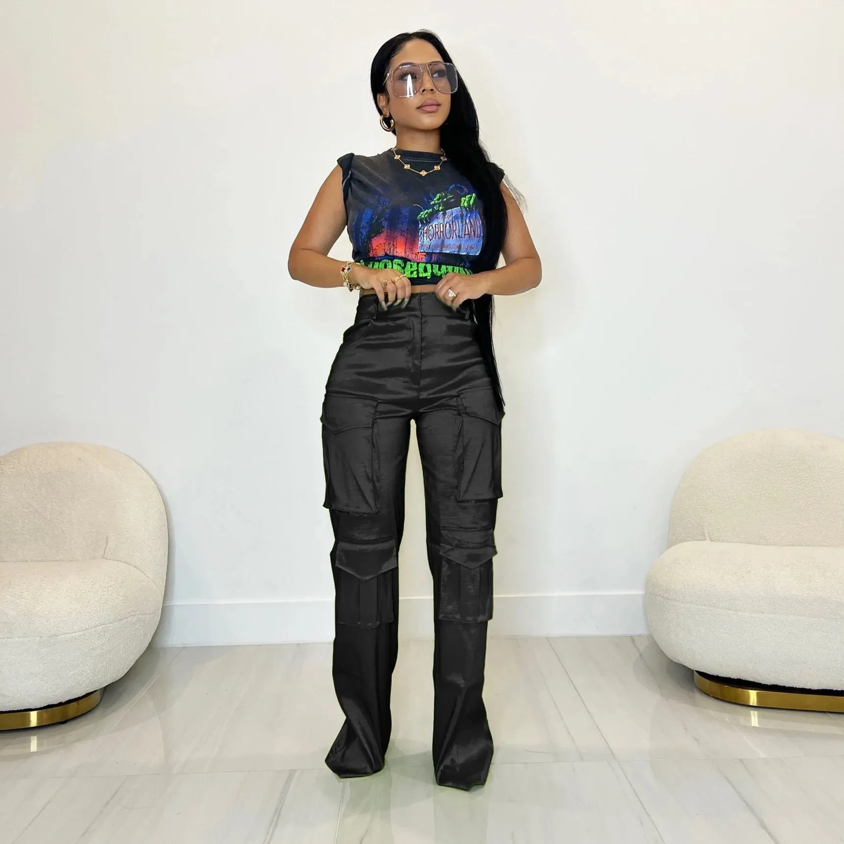 Lily Cargos | black