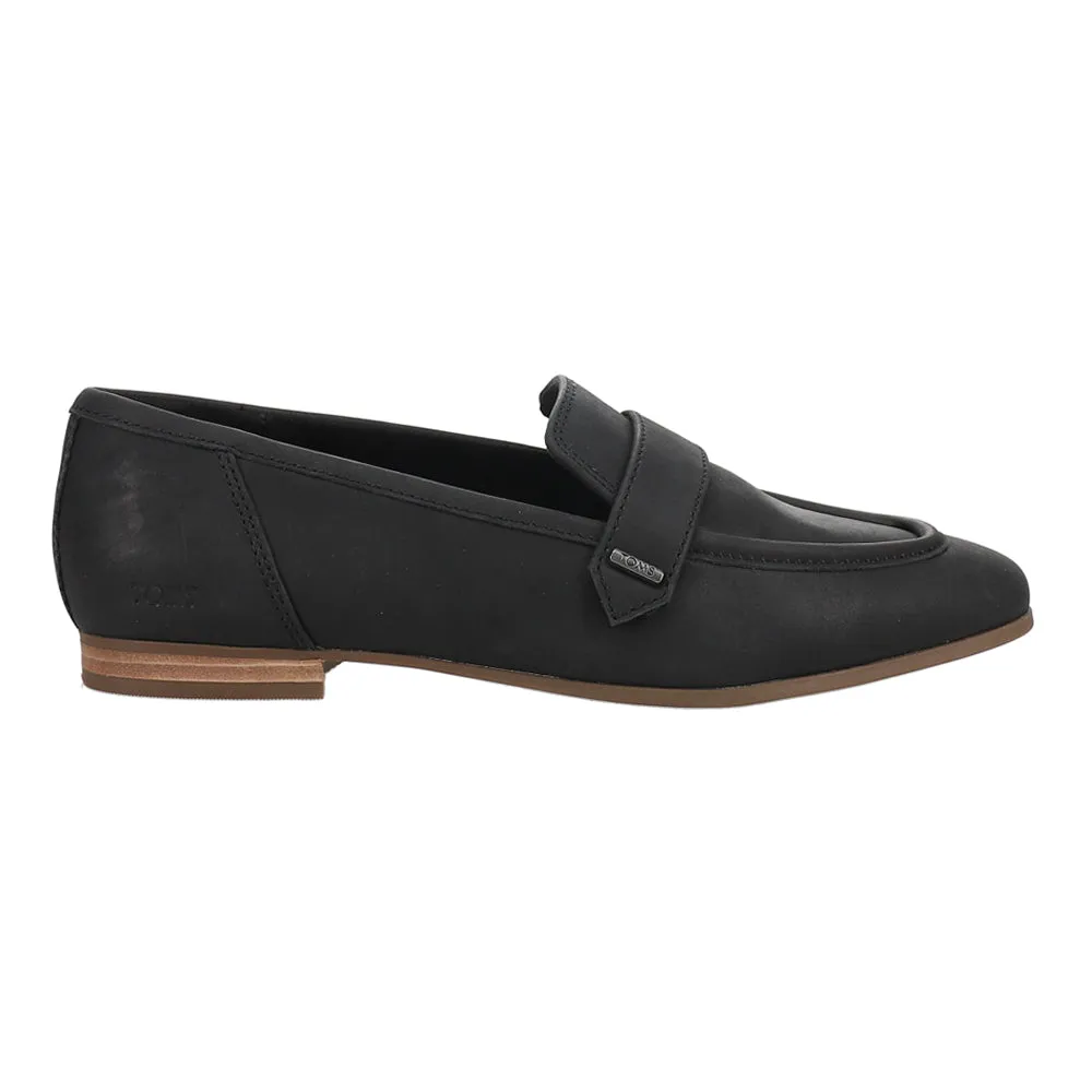 Lynette Leather Slip On Loafers
