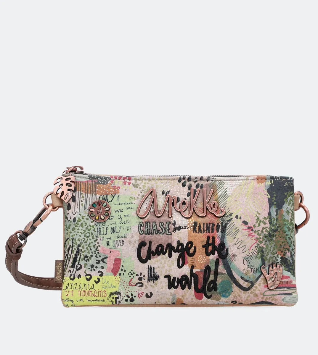Nature double compartment handbag