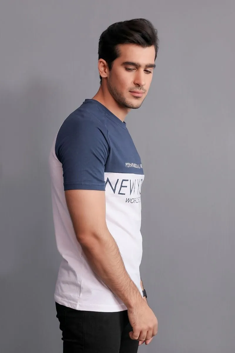 OXFORD BLUE T-SHIRT