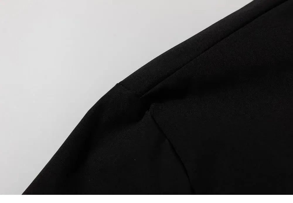 Plain Color With Kangaroo Pocket Jacket