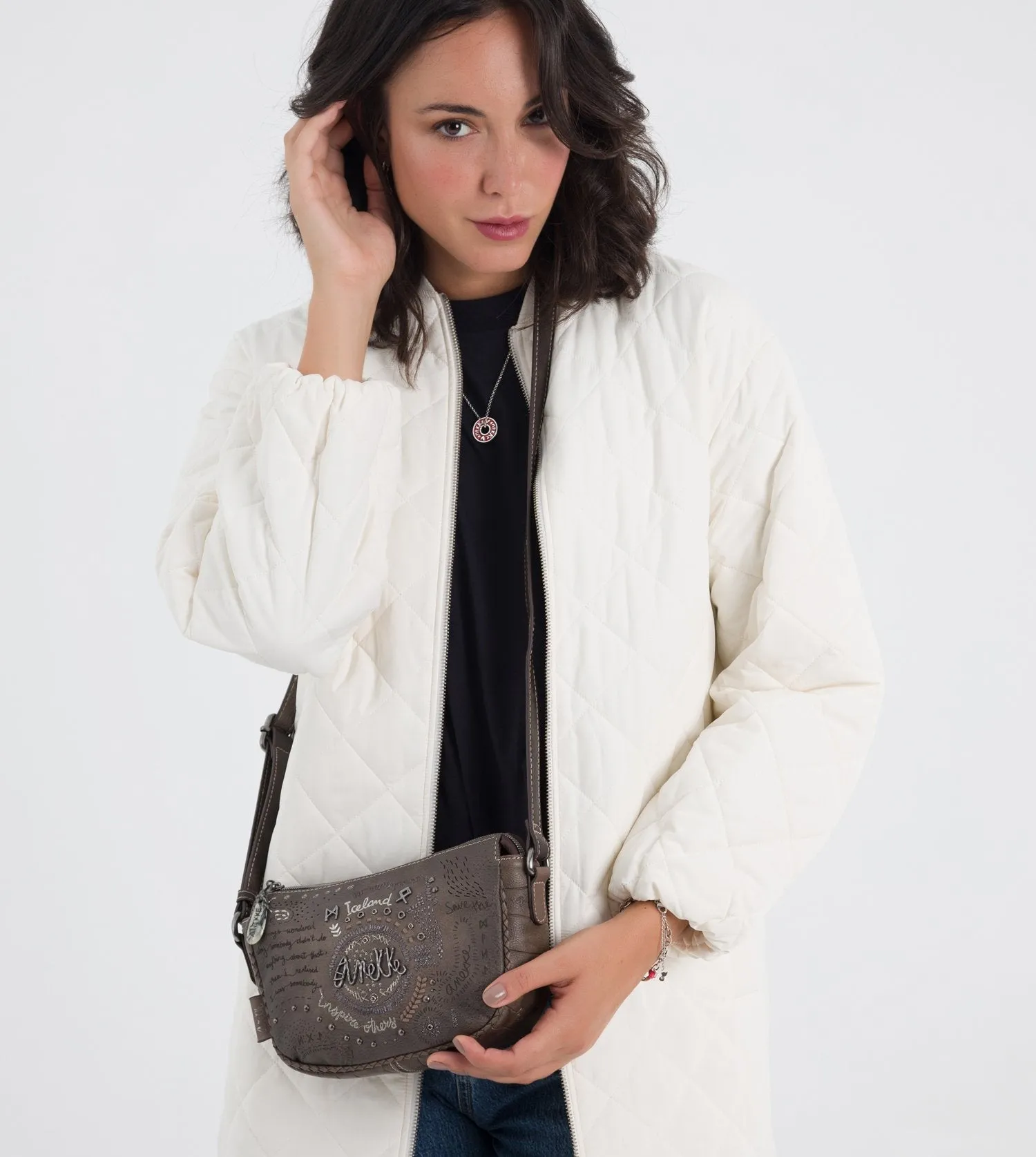 Rune mini-crossbody bag