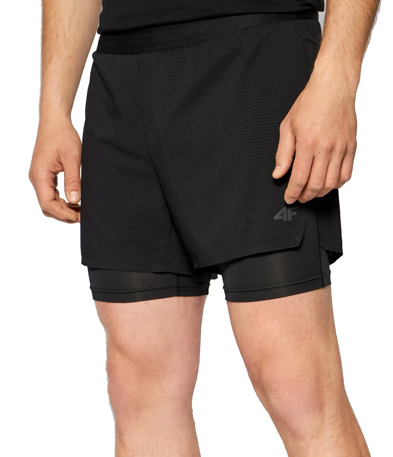 shorts 4F H4L21-SKMF010 - 20S/Deep Black - men´s