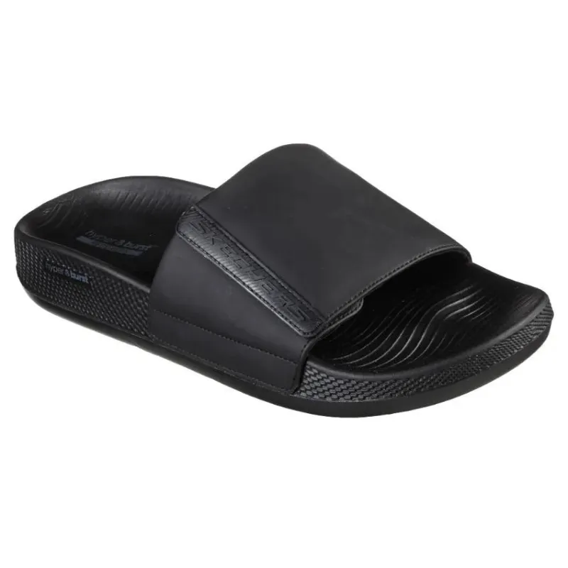 SKECHERS Hyper Slide Reliance  - Black/Black