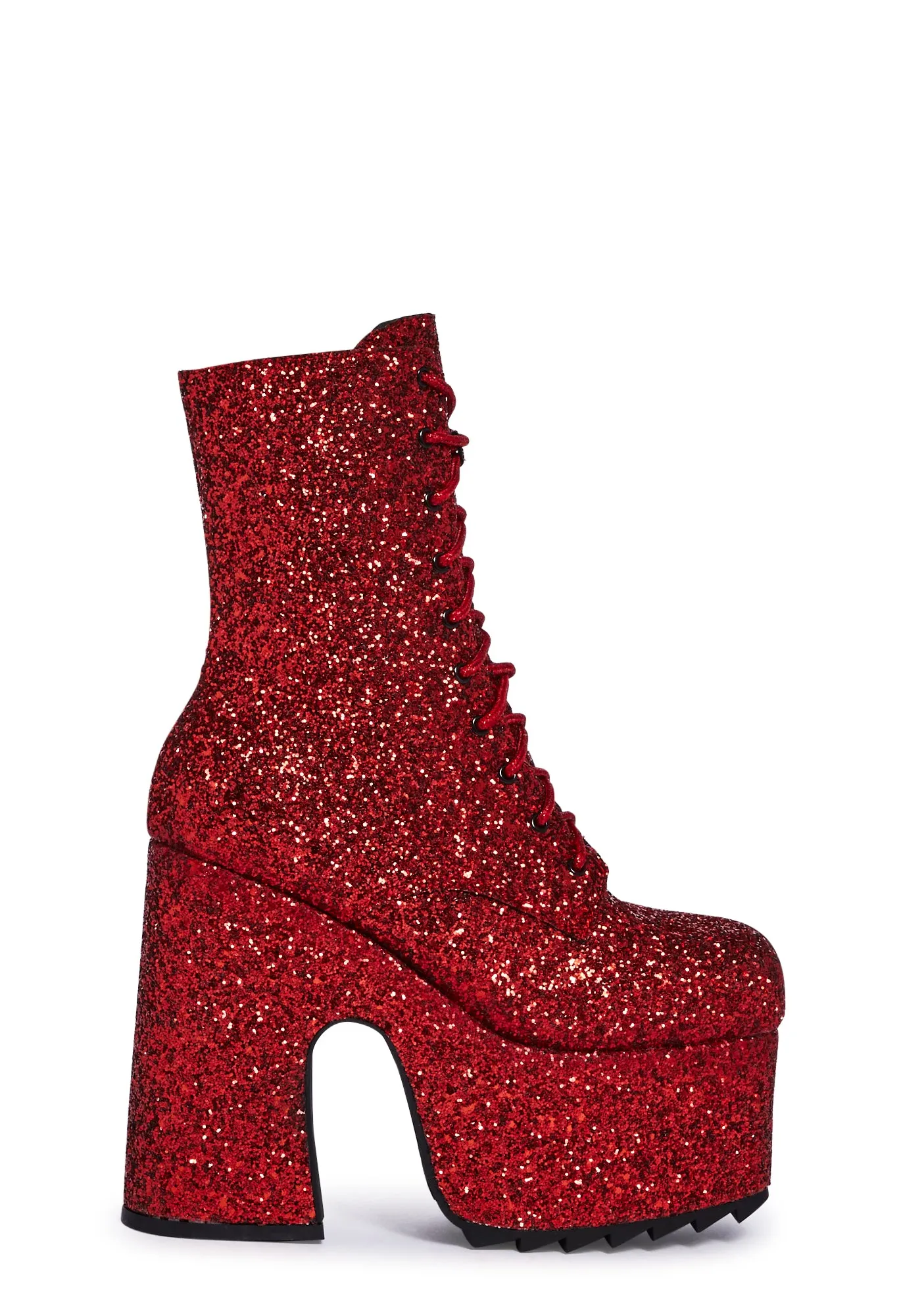 Spotlight Chunky Platform Ankle Boots-