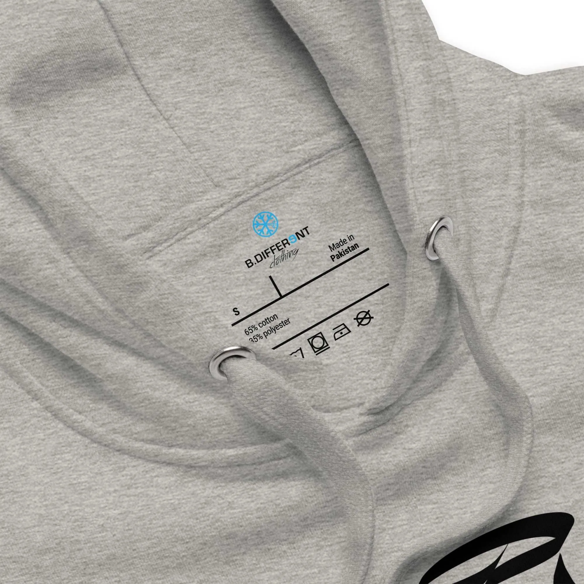 Stay Weird Graffiti Tag Hoodie | Gray