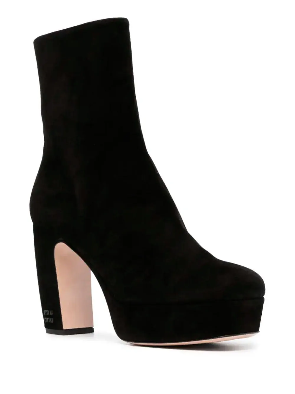 Suede ankle boots