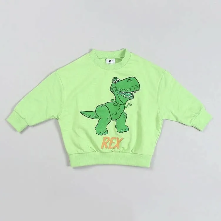 Toddler Toy Story Sweatshirt (1-5y) - Green Rex