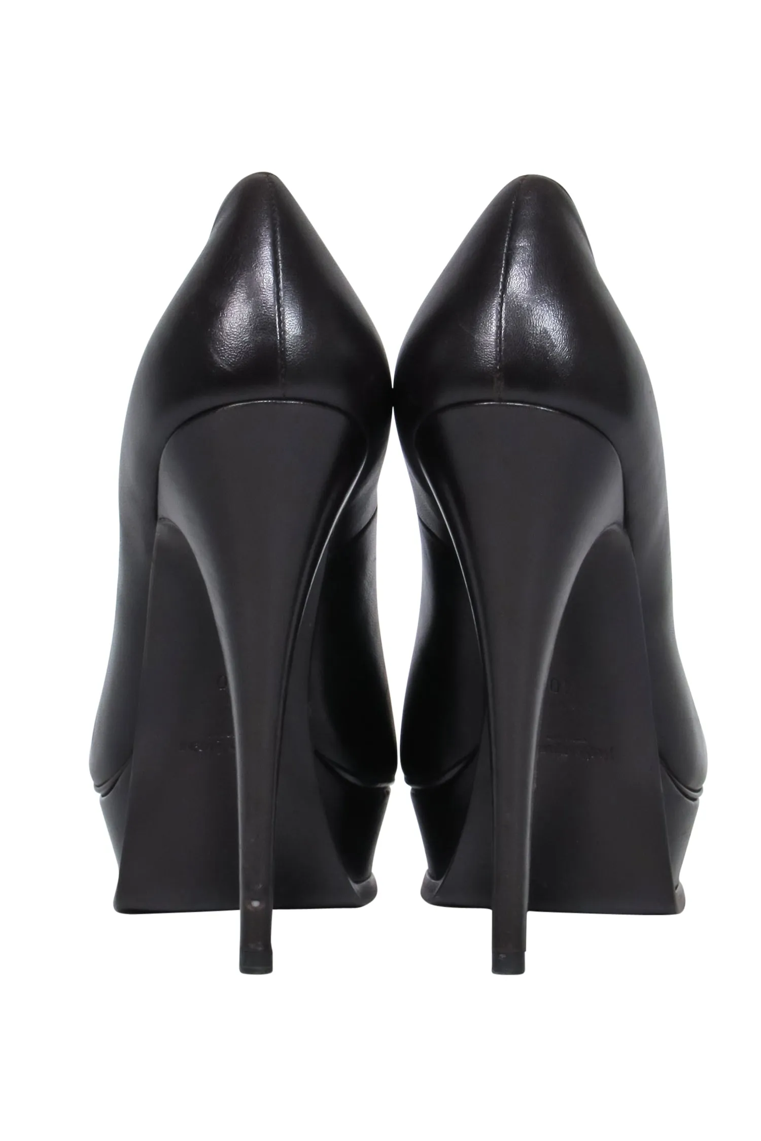 Yves Saint Laurent - Brown Platform Pumps Sz 10