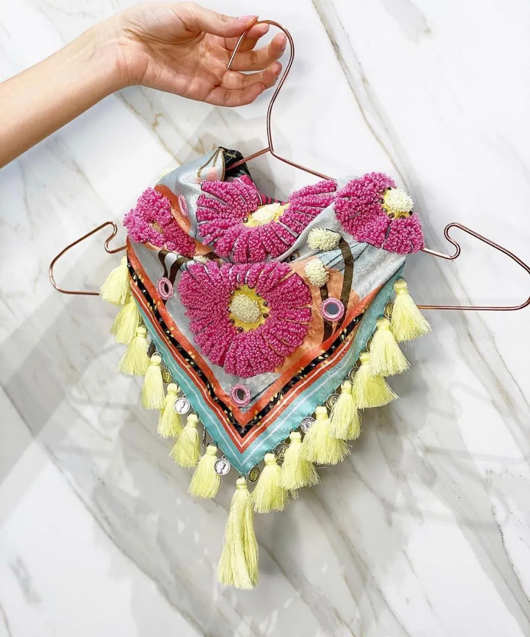 Zinnia Scarf